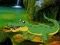 Crocodile Waterfalls Forest Escape — безкоштовна онлайн гра