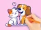 Coloring Book: Dog And Cat — безкоштовна онлайн гра