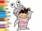 Coloring Book: Monster Costume Girl — безкоштовна онлайн гра