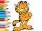 Coloring Book: Garfield Hamburger — безкоштовна онлайн гра