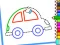 Toddler Drawing: Cute Car — безкоштовна онлайн гра