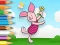 Coloring Book: Piglet Holds Toy Windmill — безкоштовна онлайн гра