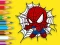 Coloring Book: Baby Spiderman — безкоштовна онлайн гра