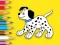 Coloring Book: Cute Spotted Dog — безкоштовна онлайн гра