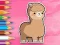 Coloring Book: Cute Alpaca — безкоштовна онлайн гра