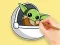 Coloring Book: Master Yoda — безкоштовна онлайн гра