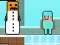 Noob vs Pro Snowman — безкоштовна онлайн гра