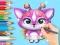 Coloring Book: Cute Fluvsies — безкоштовна онлайн гра