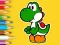 Coloring Book: Yoshi Fishing Day — безкоштовна онлайн гра