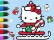 Coloring Book: Hello Kitty Christmas — безкоштовна онлайн гра