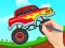 Coloring Book: Monster Truck — безкоштовна онлайн гра