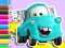 Coloring Book: Mater Cars — безкоштовна онлайн гра
