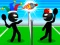 Stickman Sports Badminton — безкоштовна онлайн гра