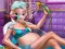 Pregnant Ice Queen Bath Care — безкоштовна онлайн гра