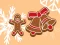 Gingerbreadman Coloring — безкоштовна онлайн гра