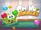Om Nom Bubbles — безкоштовна онлайн гра