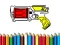 Back To School: Nerf Coloring Book — безкоштовна онлайн гра