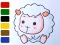 Baby sheep ColoringBook — безкоштовна онлайн гра