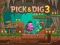 Pick & Dig 3 — безкоштовна онлайн гра