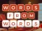 Words from Words — безкоштовна онлайн гра