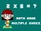 Math Game Multiple Choice — безкоштовна онлайн гра