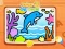 Color By Code: Dolphin — безкоштовна онлайн гра