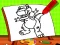 Easy Kids Coloring Dinosaur — безкоштовна онлайн гра