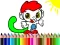 Back To School: Monkey Coloring — безкоштовна онлайн гра