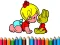 Back To School: Aby Girl Coloring — безкоштовна онлайн гра