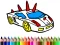 Back To School: GTA Cars Coloring — безкоштовна онлайн гра