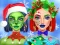 Ellie Christmas Makeup — безкоштовна онлайн гра