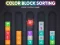 Color Block Sorting — безкоштовна онлайн гра