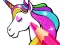 Unicorn Coloring Book Glitter — безкоштовна онлайн гра