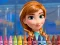 Anna Frozen Coloring — безкоштовна онлайн гра