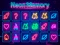Neon Memory — безкоштовна онлайн гра