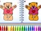 Cute Teddy Bear Colors — безкоштовна онлайн гра