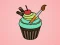 Yummy Cupcake Coloring — безкоштовна онлайн гра