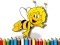 Back To School: Bee Coloring Book — безкоштовна онлайн гра