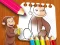 Curious George Coloring Book — безкоштовна онлайн гра