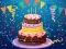 Birthday cake puzzle — безкоштовна онлайн гра