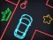 Neon Car Puzzle — безкоштовна онлайн гра