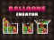 Balloons Creator — безкоштовна онлайн гра