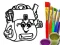 Back To School: School Bag Coloring Book — безкоштовна онлайн гра
