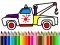 Back To School: Trucks Coloring — безкоштовна онлайн гра