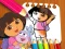 Dora the Explorer the Coloring Book — безкоштовна онлайн гра