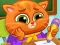 Lovely Virtual Cat At School — безкоштовна онлайн гра