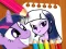 Equestria Girls Coloring Book — безкоштовна онлайн гра