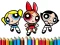 PowerPuff Girls Coloring Book — безкоштовна онлайн гра