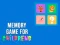 Memory Game for Childrens — безкоштовна онлайн гра