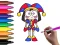 Pomni Coloring Time — безкоштовна онлайн гра